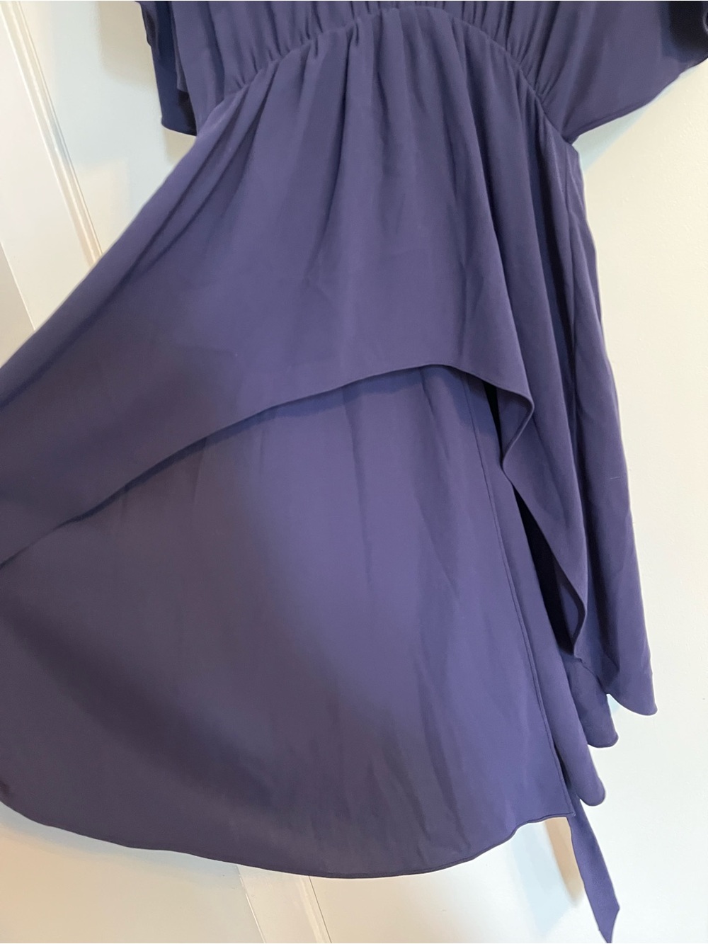 Sachin + Babi Navy Blue Sleeveless High-low Dress Top Solange Blouse small - Picture 4 of 8